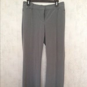 Gray work pants